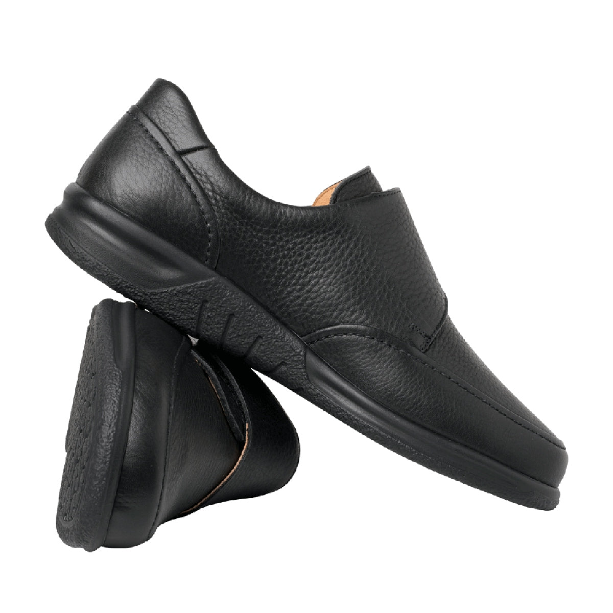 Ganter Kurt Eco-nappa Velcro Black Shoe