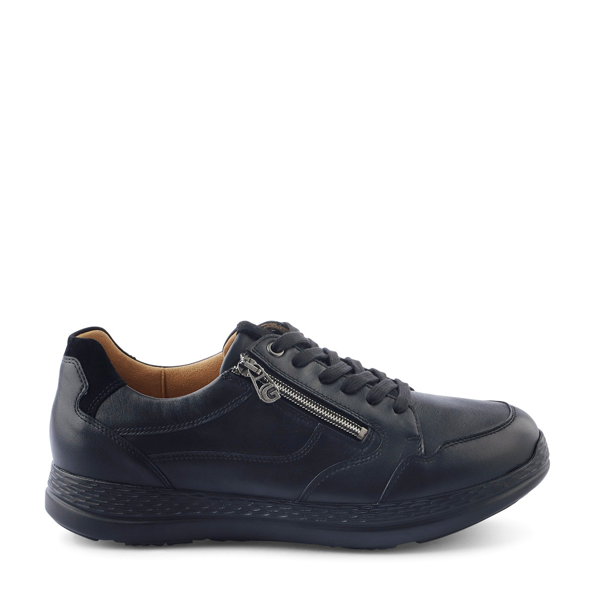 Ganter Karl Ludwig Nappa Black Sneaker