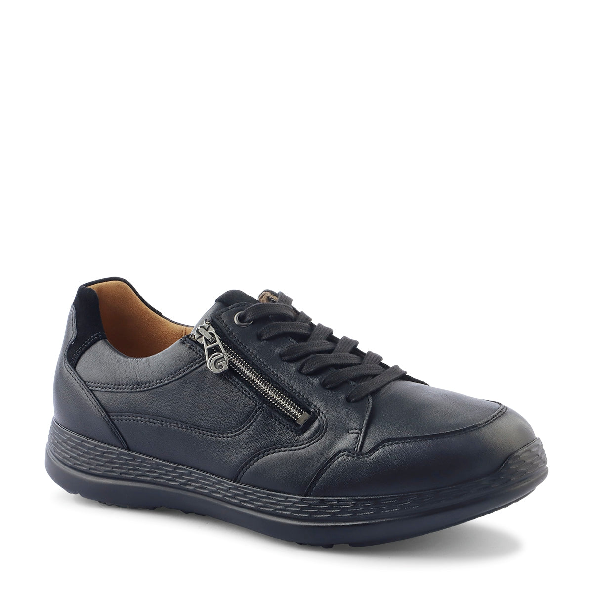 Ganter Karl Ludwig Nappa Black Sneaker