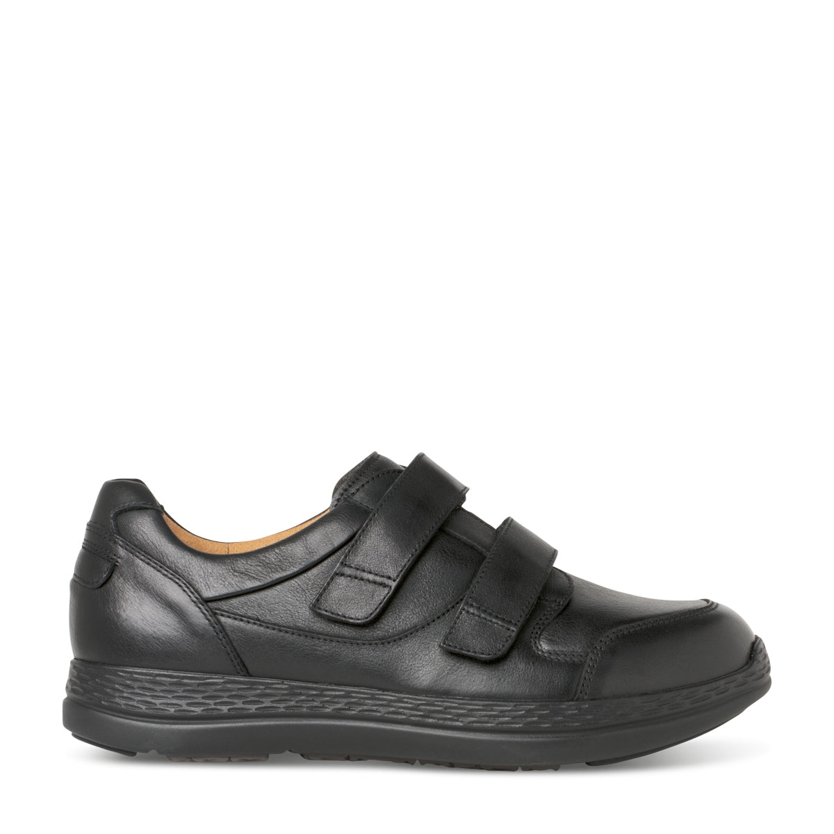 Ganter Karl Ludwig Calf Leather Velcro Black Sneaker
