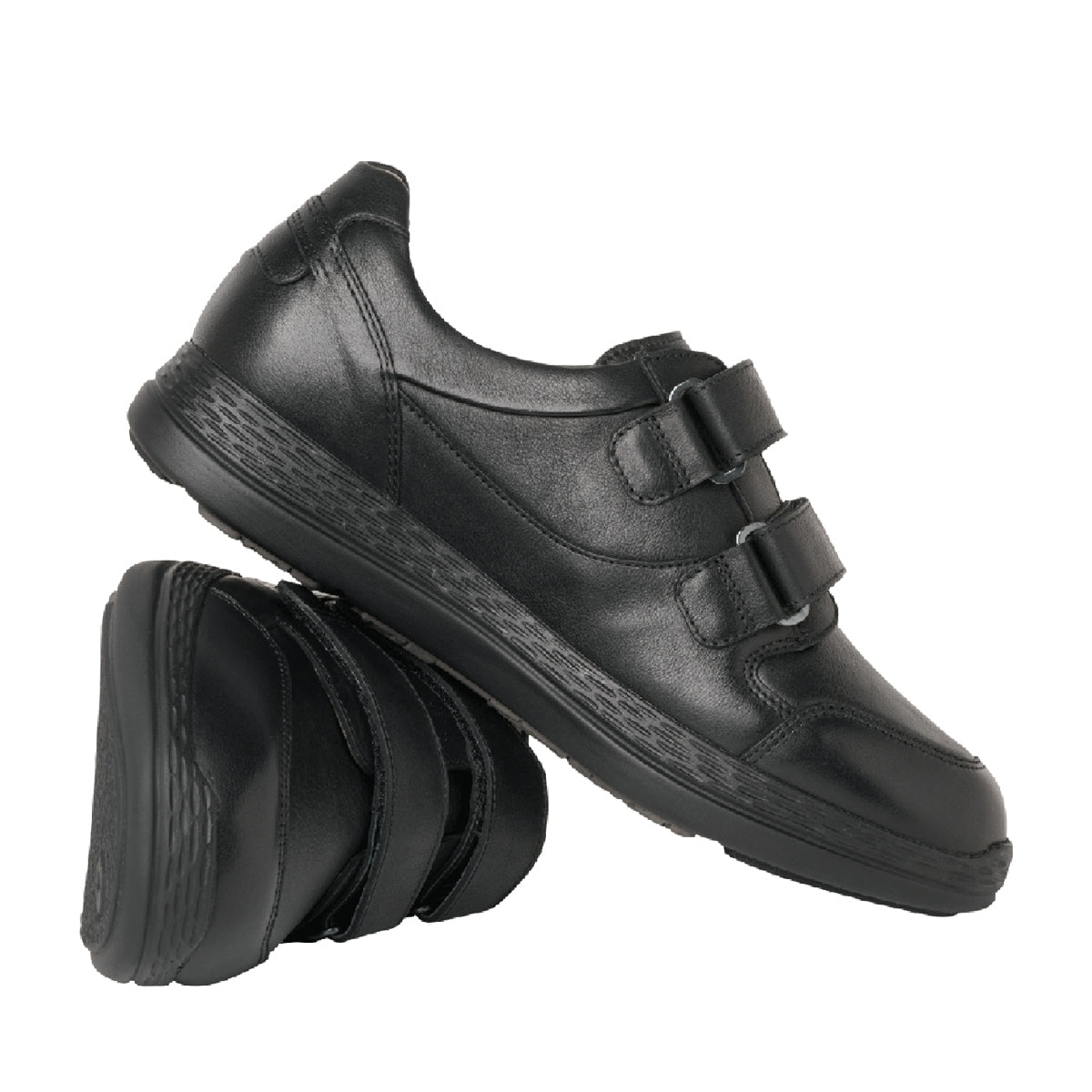 Ganter Karl Ludwig Calf Leather Velcro Black Sneaker