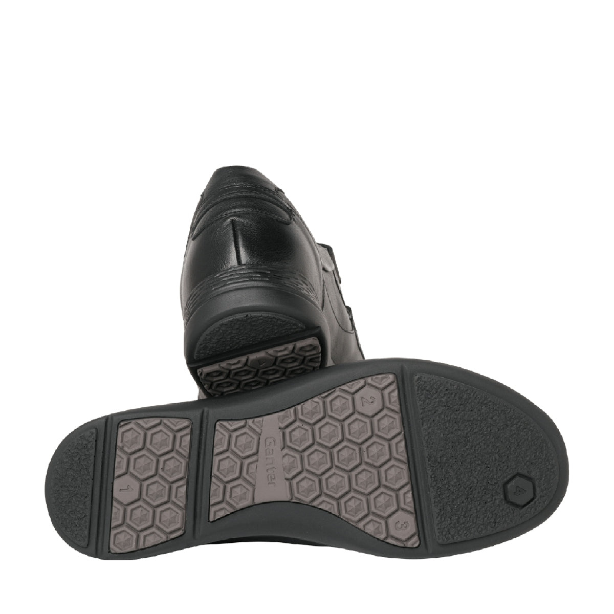 Ganter Karl Ludwig Calf Leather Velcro Black Sneaker