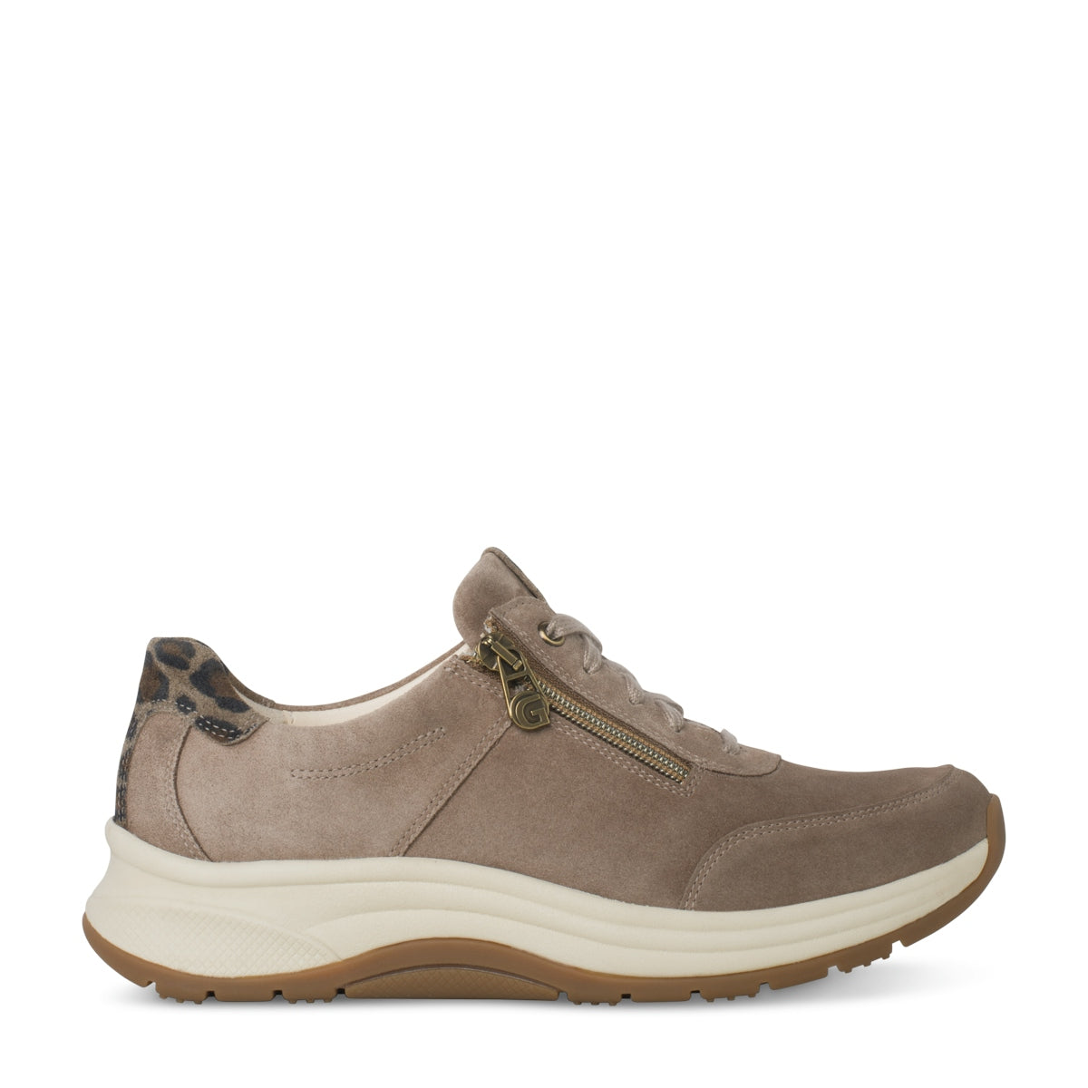 Ganter High Flyer Taupe Suede Sneakers