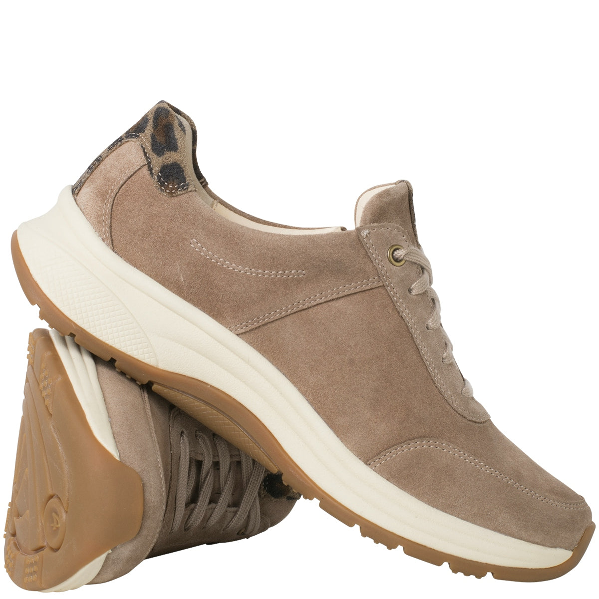 Ganter High Flyer Taupe Suede Sneakers