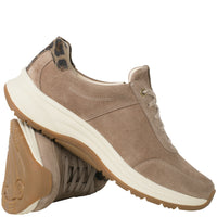 Ganter High Flyer Taupe Suede Sneakers