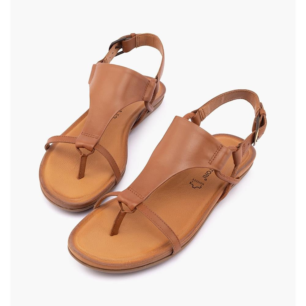 Pair of tan sandals