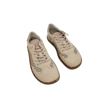 Earth Beige/ Gold Leather Shoes