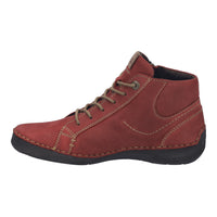 Josef Seibel Fergey 67 Boot in Red Leather