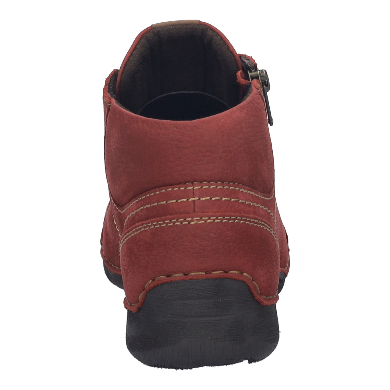 Josef Seibel Fergey 67 Boot in Red Leather