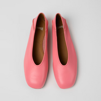 Camper Casi Mayra Pink Leather Ballet Flat