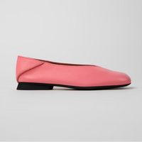Camper Casi Mayra Pink Leather Ballet Flat
