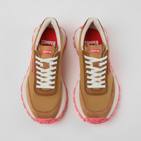 Camper Drift Trail Light Brown Leather Sneakers