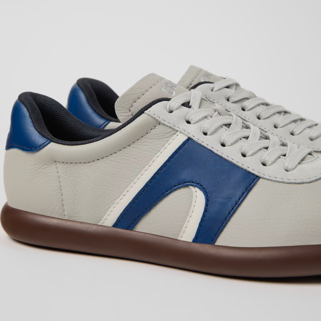 Camper Pelotas Soller White Leather Shoe