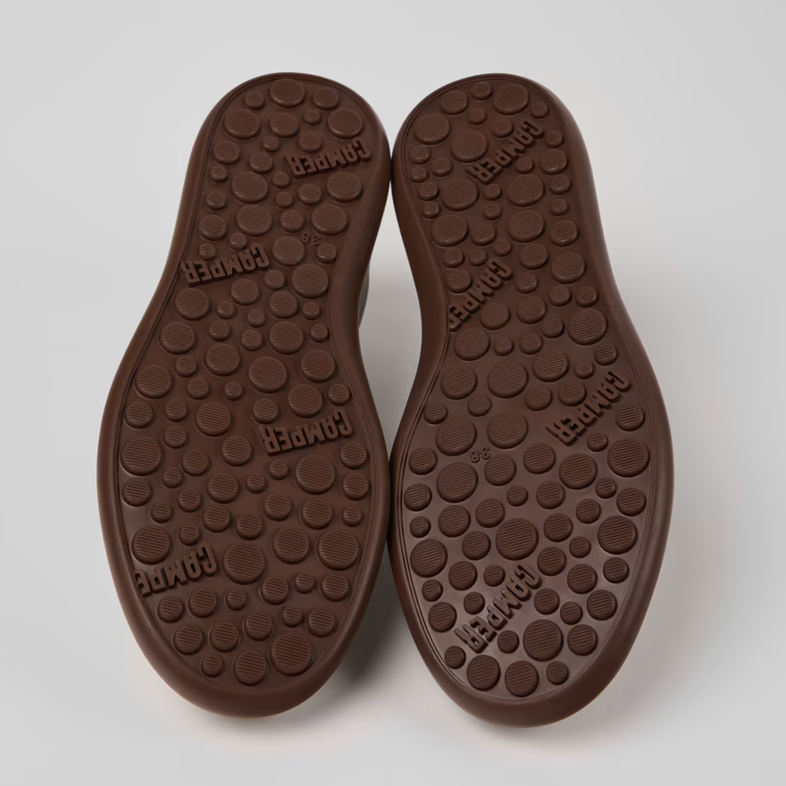 Camper Pelotas Soller White Leather Shoe