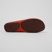 Camper Right Nina Red Leather Ballet Flat