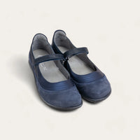 Kirei Mary Jane Midnight Blue Suede