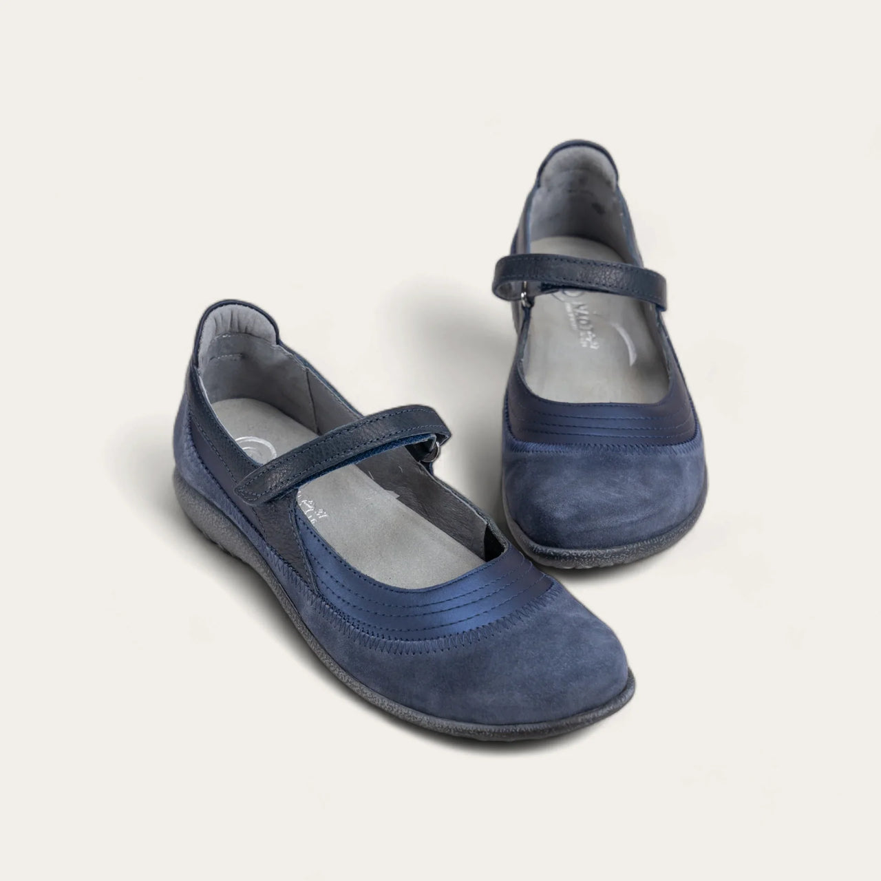 Kirei Mary Jane Midnight Blue Suede