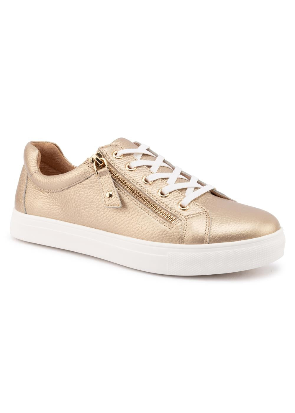 Klouds Cara Pebble Gold Sneaker