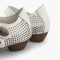 Klouds Darlene White Dress Shoe