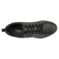 Kelsey Black Sneaker | Zip Up and Go in Comfort
