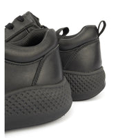 Kelsey Black Sneaker | Zip Up and Go in Comfort