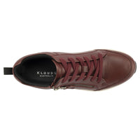 Kelsey Red Sneaker | Zip Up and Go in Comfort