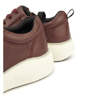 Kelsey Red Sneaker | Zip Up and Go in Comfort
