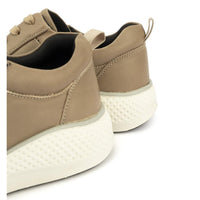 Kelsey Taupe Sneaker | Zip Up and Go in Comfort