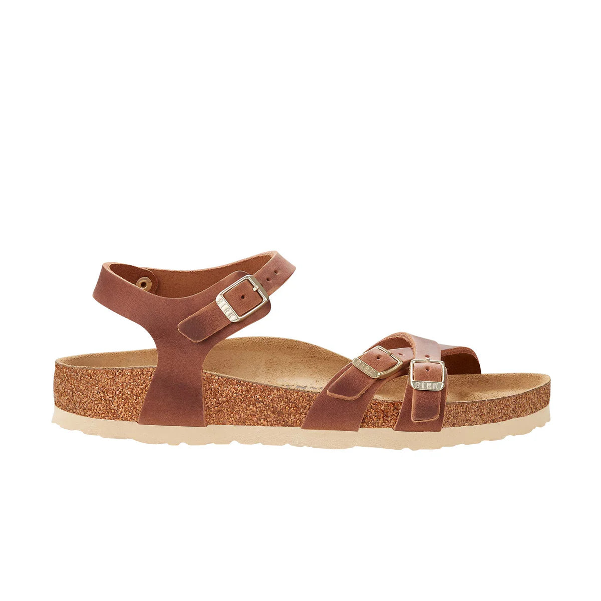 Kumba Cognac Oiled Leather Narrow