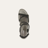 Limit Black Heel Sandal Leather