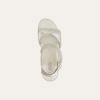 Limit Silver Heel Sandal Leather