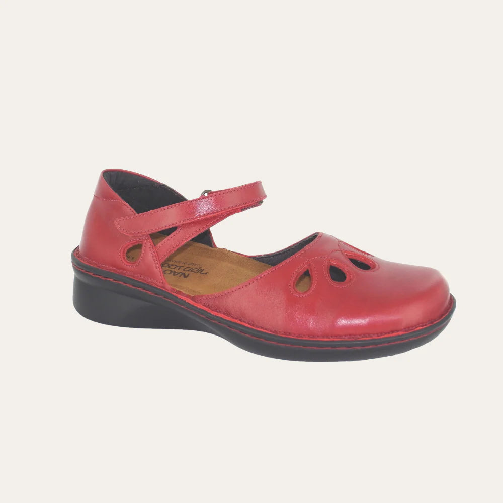 Motif Mary Jane Red in Suede