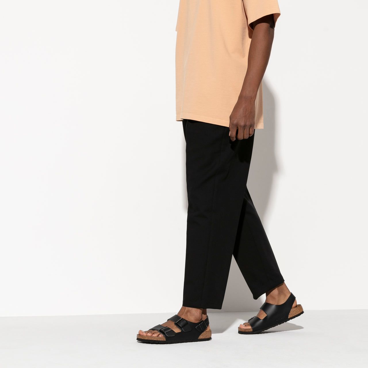 Milano Black Smooth Leather Regular