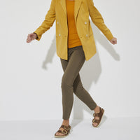 Milano Big Buckle Cognac Oiled Leather 