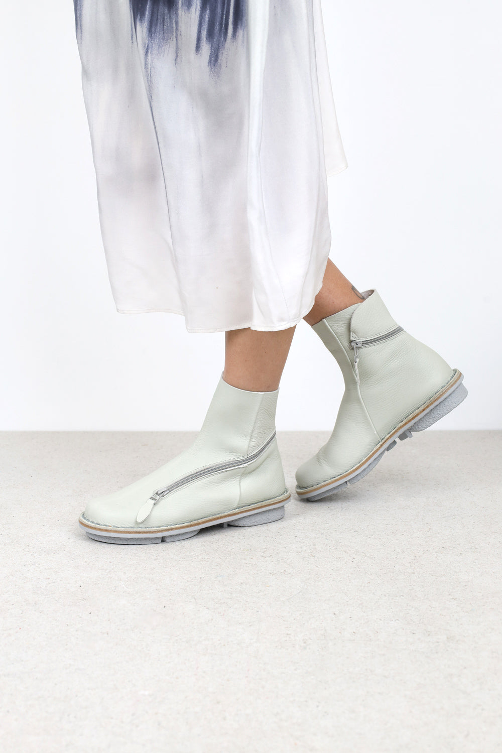 Mistral F Alb Perla Leather Boot