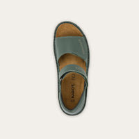 Norel Root Green Sandal Suede