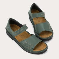 Norel Root Green Sandal Suede