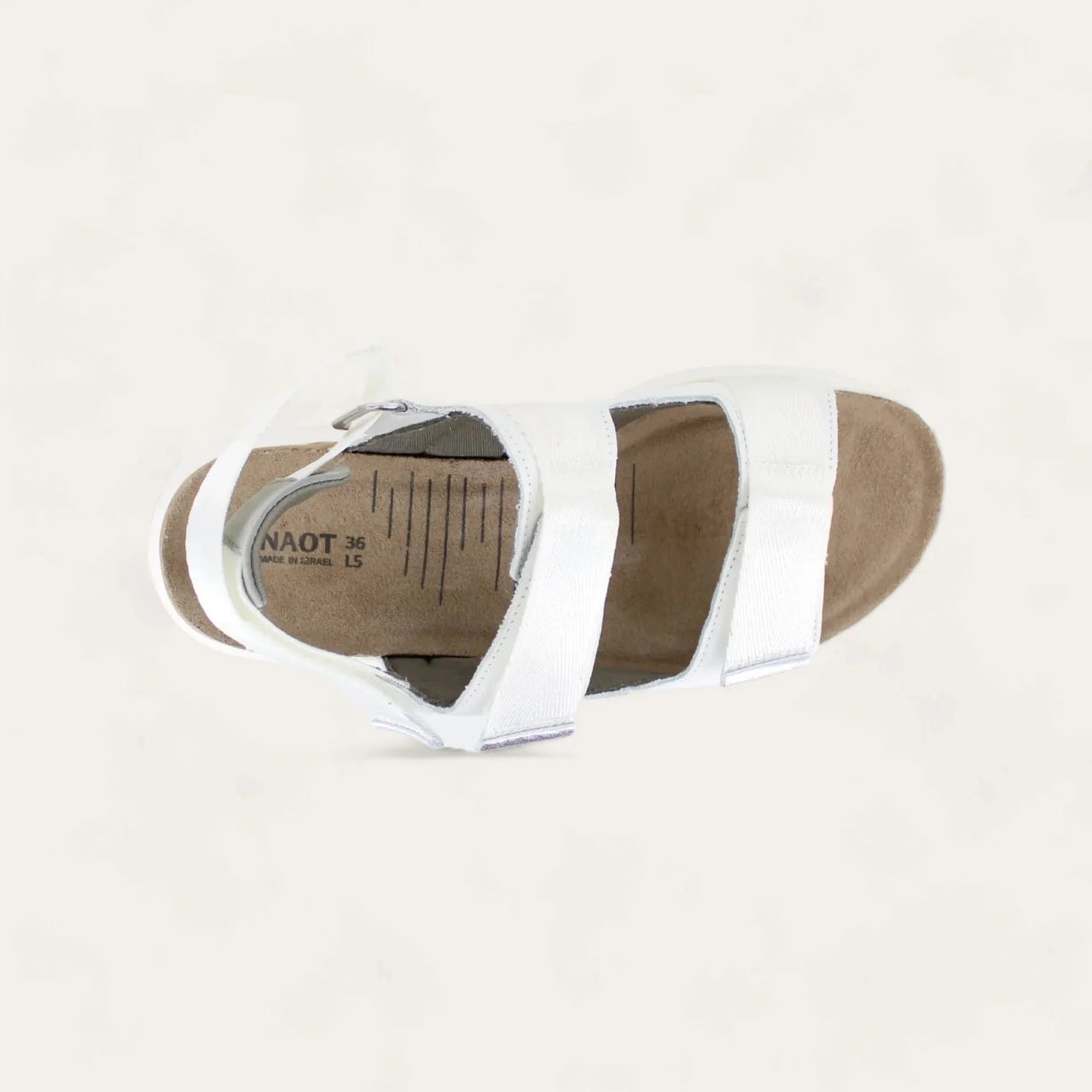Odyssey White Silver Sandal Suede