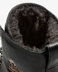 Padma B11 Black Boot Fur Lining