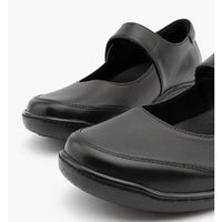 Peach Plain Mary-Jane Black