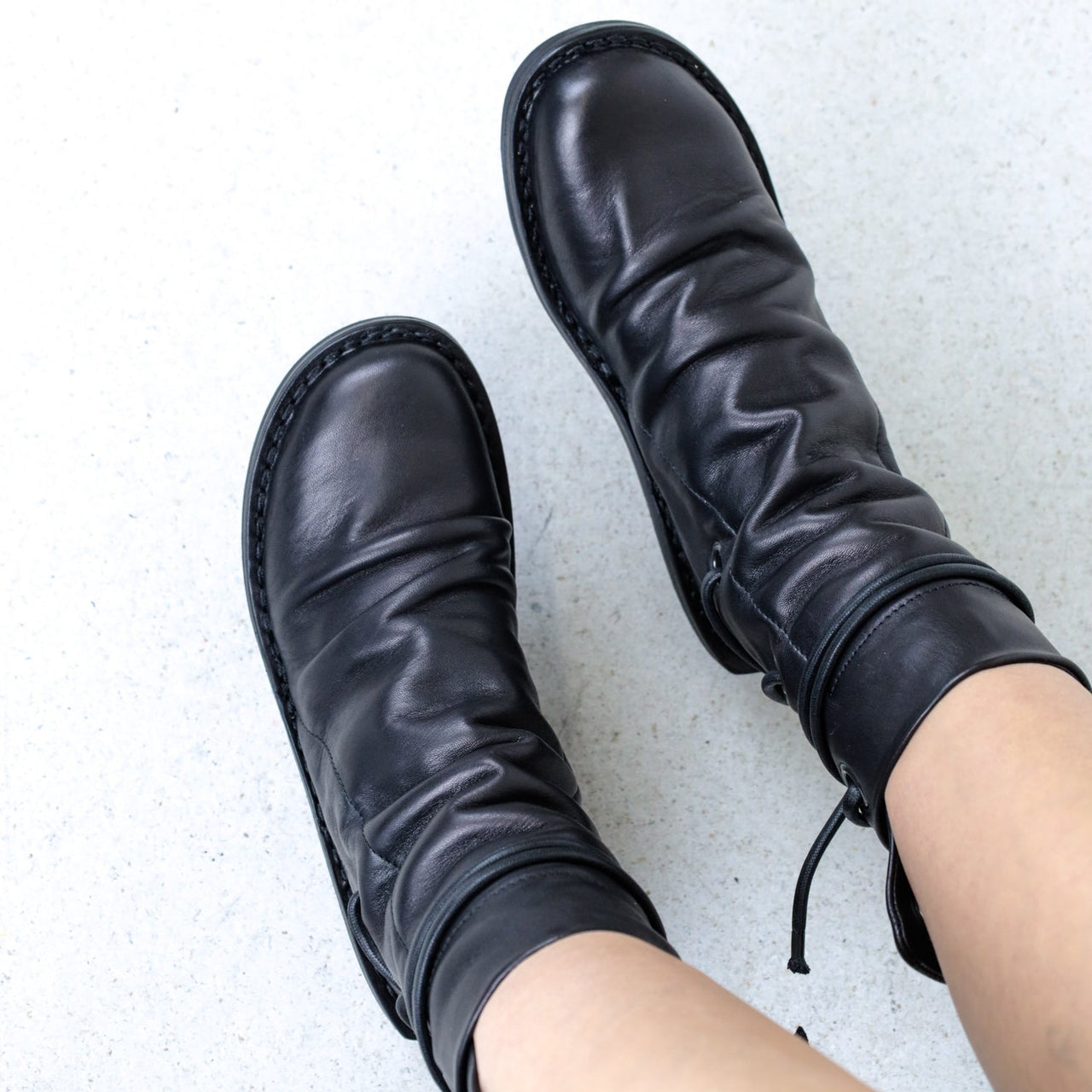 Trippen Canvas Red Boots