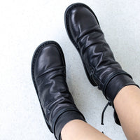 Trippen Canvas Red Boots