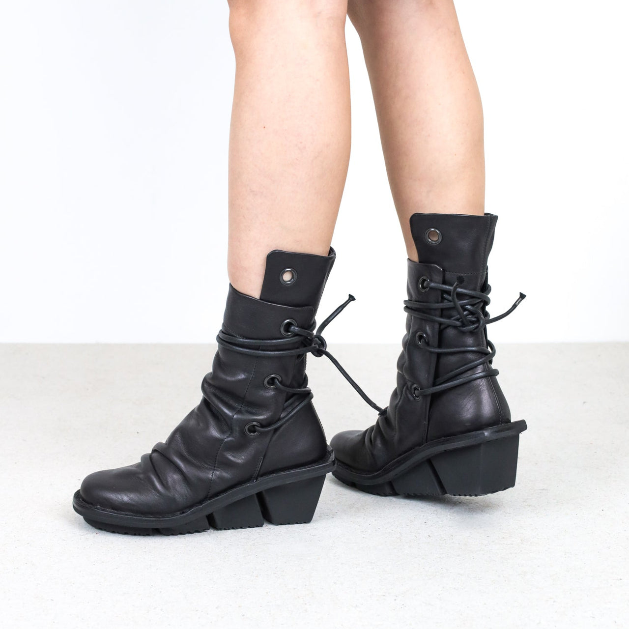 Trippen Canvas Red Boots