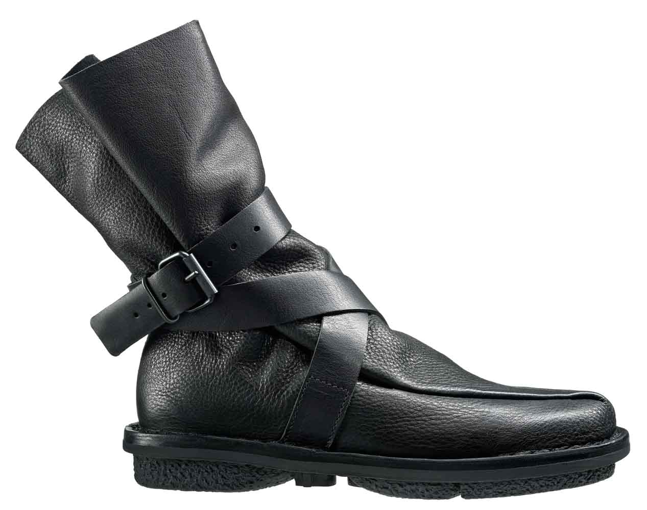 Bunch F Waw Black Leather Boot