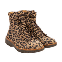 El Naturalista Wulf Leather Leopardo Volcano Boots