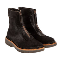 El Naturalista Potro Leather Black Volcano Boots