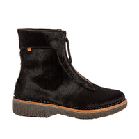 El Naturalista Potro Leather Black Volcano Boots