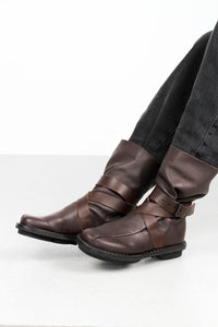 Bunch F Waw Black Leather Boot