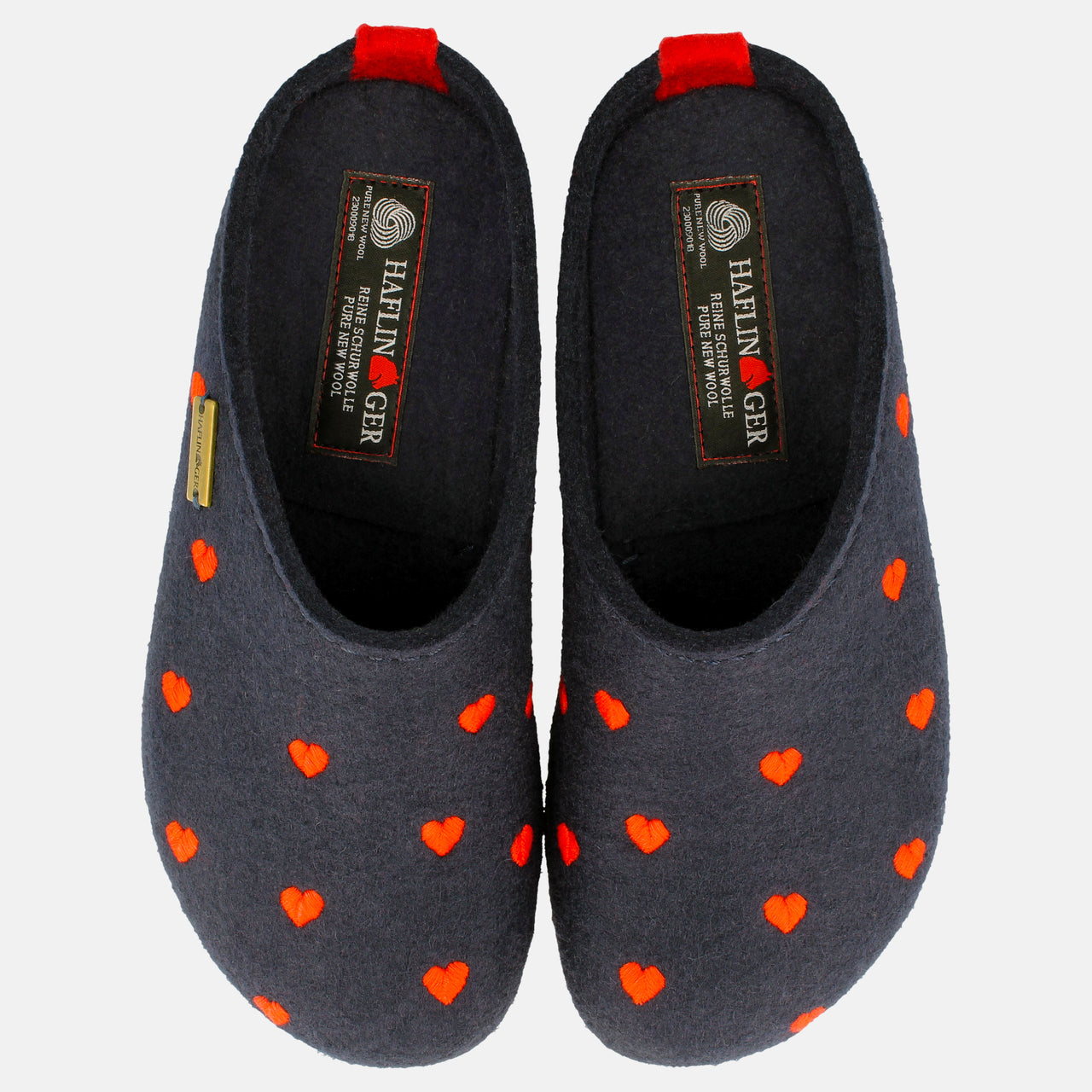 Grizzly Cuoricini Metal Blue Slipper