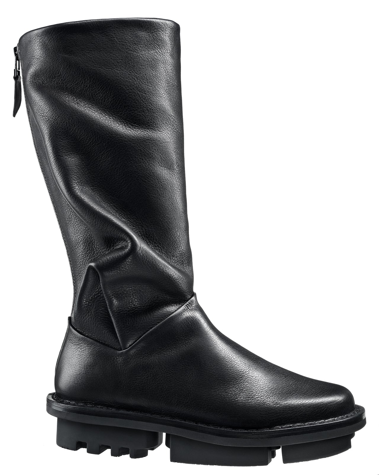 Hushed F Waw Brown Leather Boot
